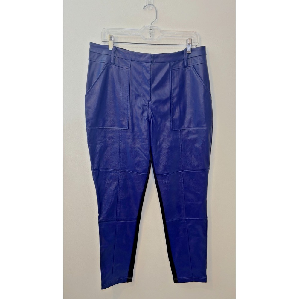 Nene Leakes Fab Faux Royal Blue Women's Pants Size 16